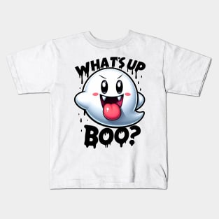 what's up boo? Kids T-Shirt